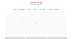 Desktop Screenshot of joshuadelung.com